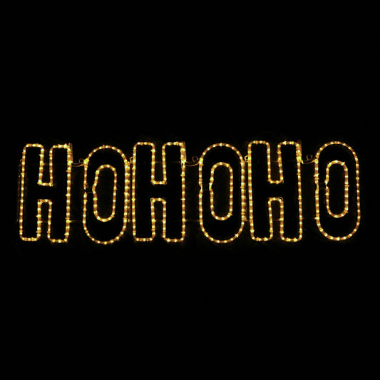 Julelys Ho HO ho - LED figur varmhvit