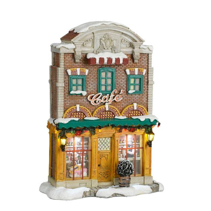 Café til juleby - smalt julebydesign