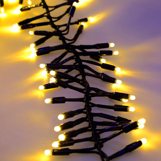 clusterlys julelys utendørs julebelysning