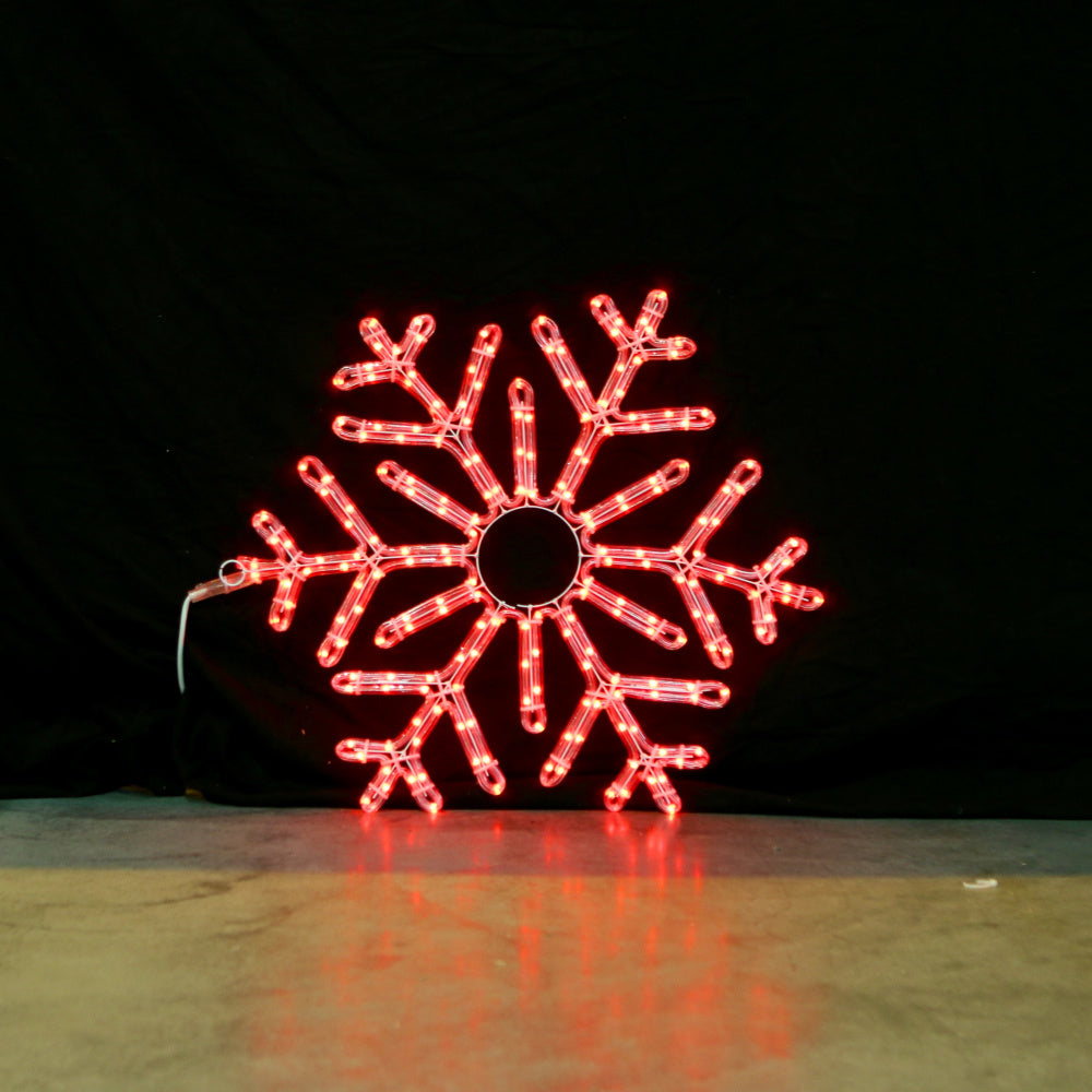Snøfnugg 55x55 cm m/fjernkontroll og smart-LED
