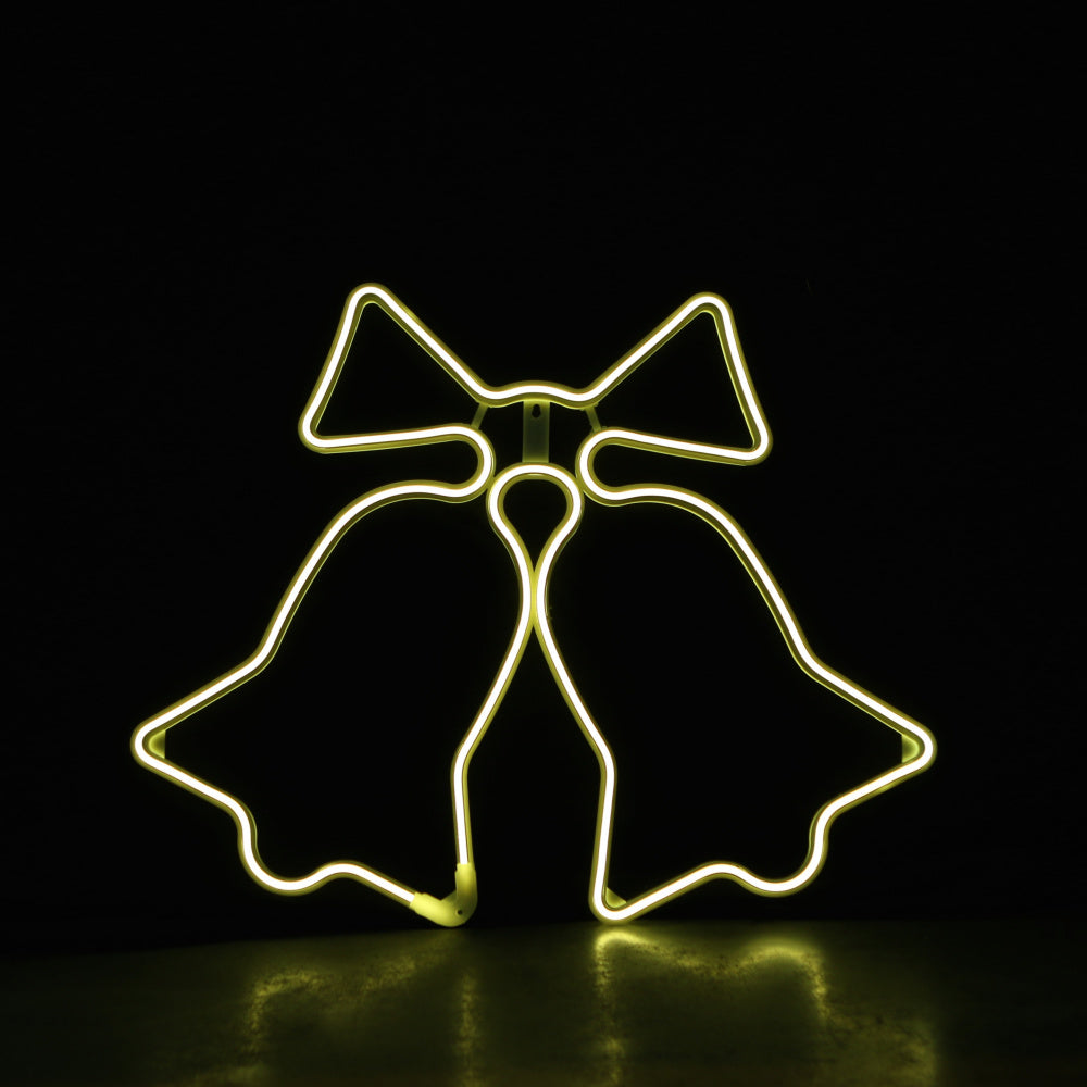 Bjelle- Neon varmhvit - 62x51cm