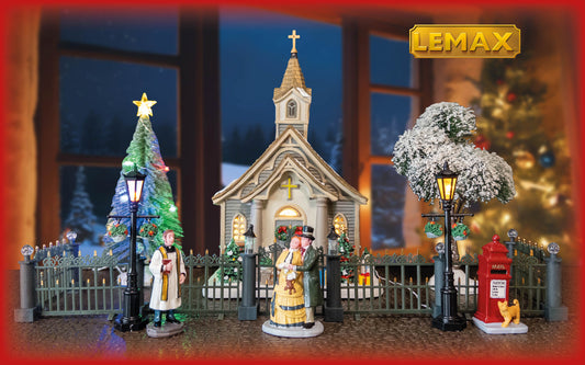 Julelandsby Lemax startsett