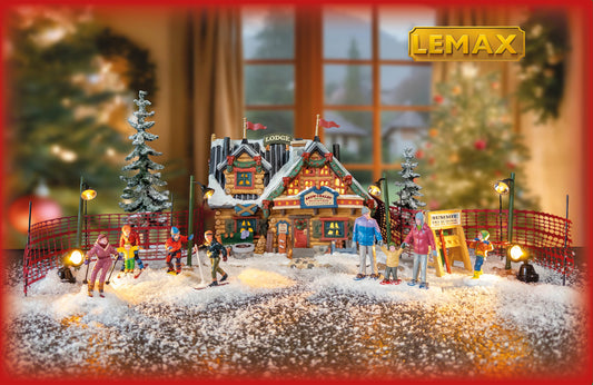 Juleby vinter slalom alpin