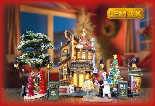 Lemax sjokolade juletre pizzA