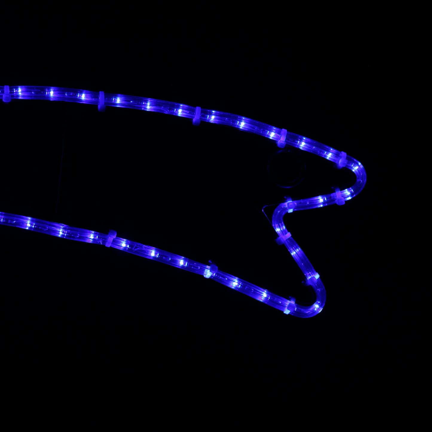Stjerneskudd 68x21 cm blå