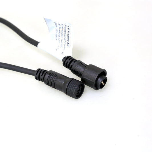 Forlenger mellom LED-figurer - 3 meter uten ekstra koblingspunk