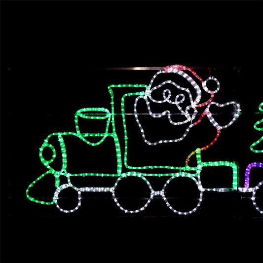 Julenissetog i tre deler - totalt 258x78 cm