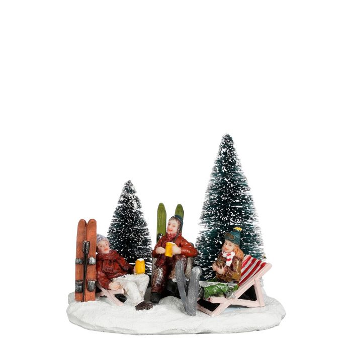 Pause i sola - figurer til juleby