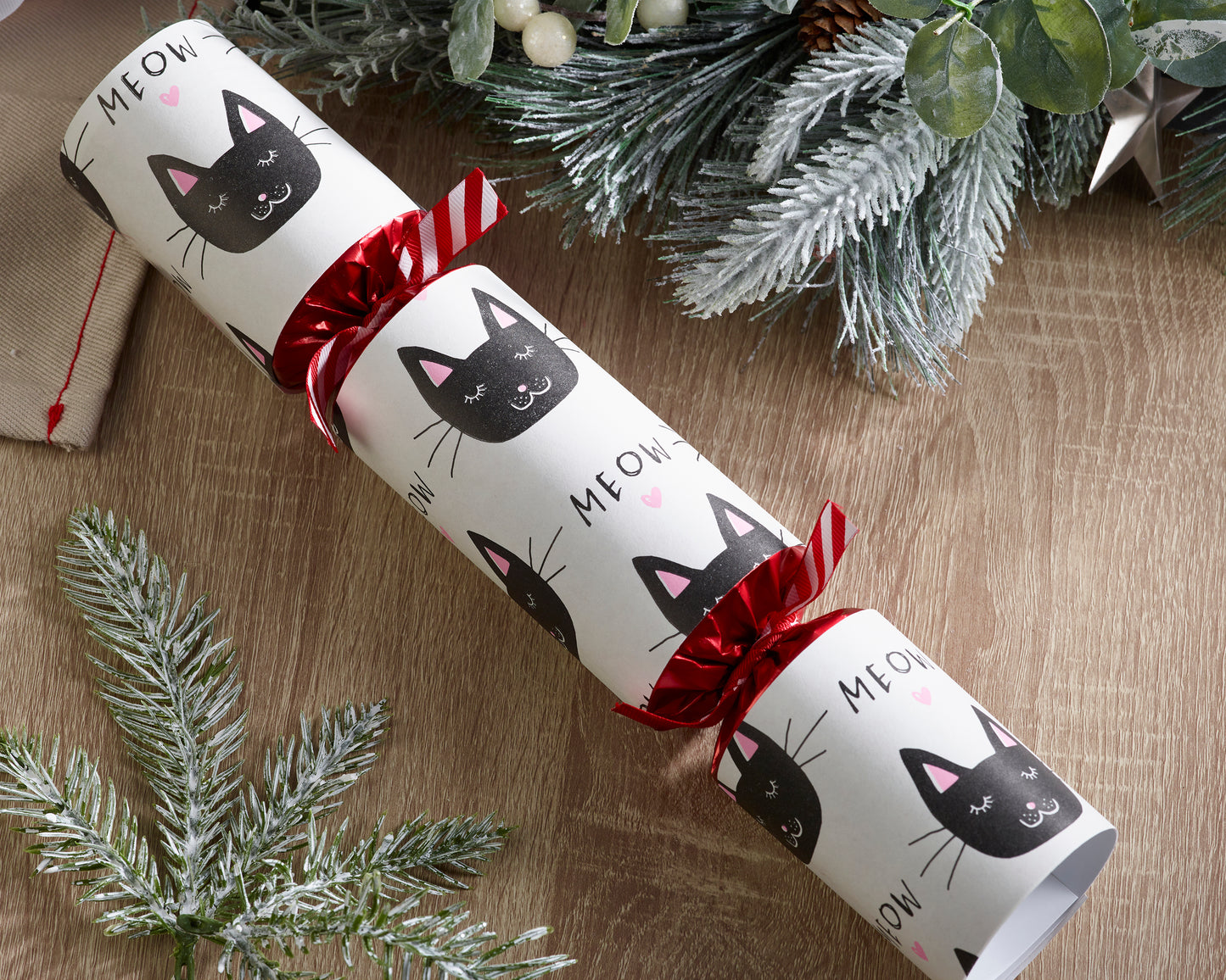 Smellbonbon med gave til katt