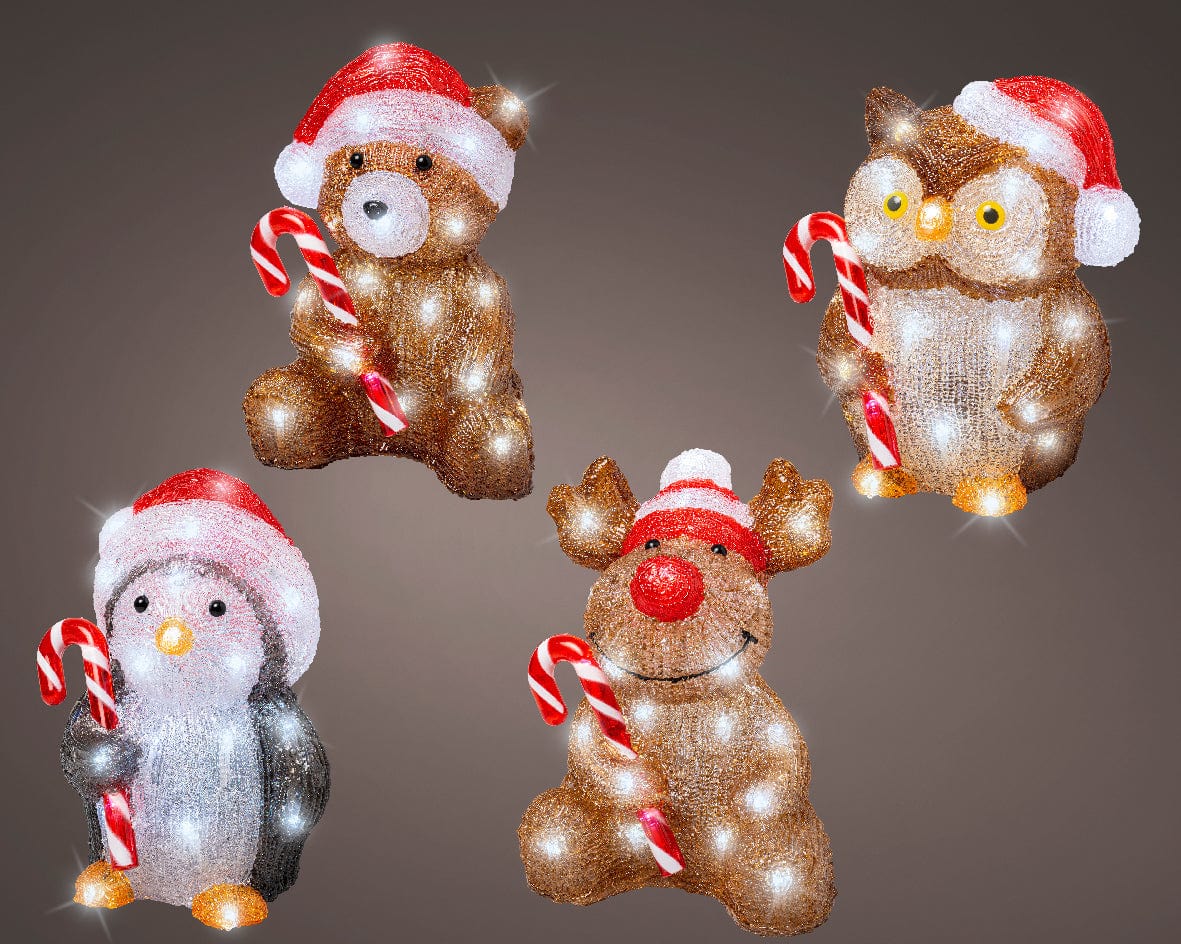 julelys Julelys LED figurer, utendørs (23cm)