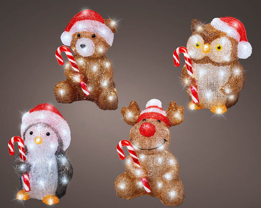 julelys Julelys LED figurer, utendørs (23cm)