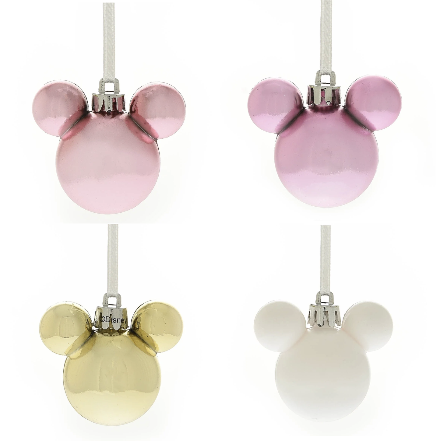 Disney julekuler - Mini Mikke Mus 8 stk (4 cm) - Juletrepynt.no
