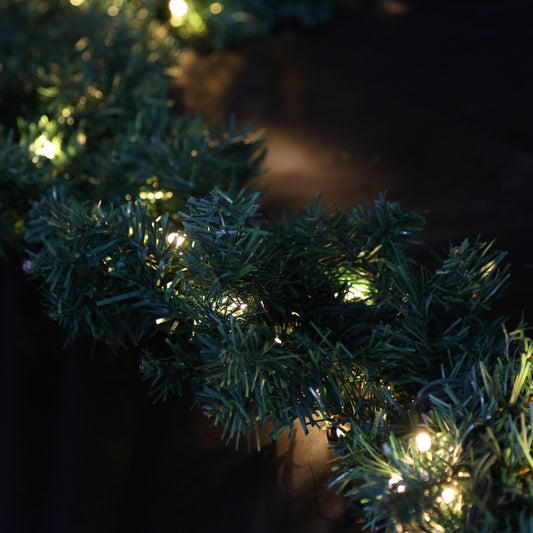 Girlander med lys - 10 meter