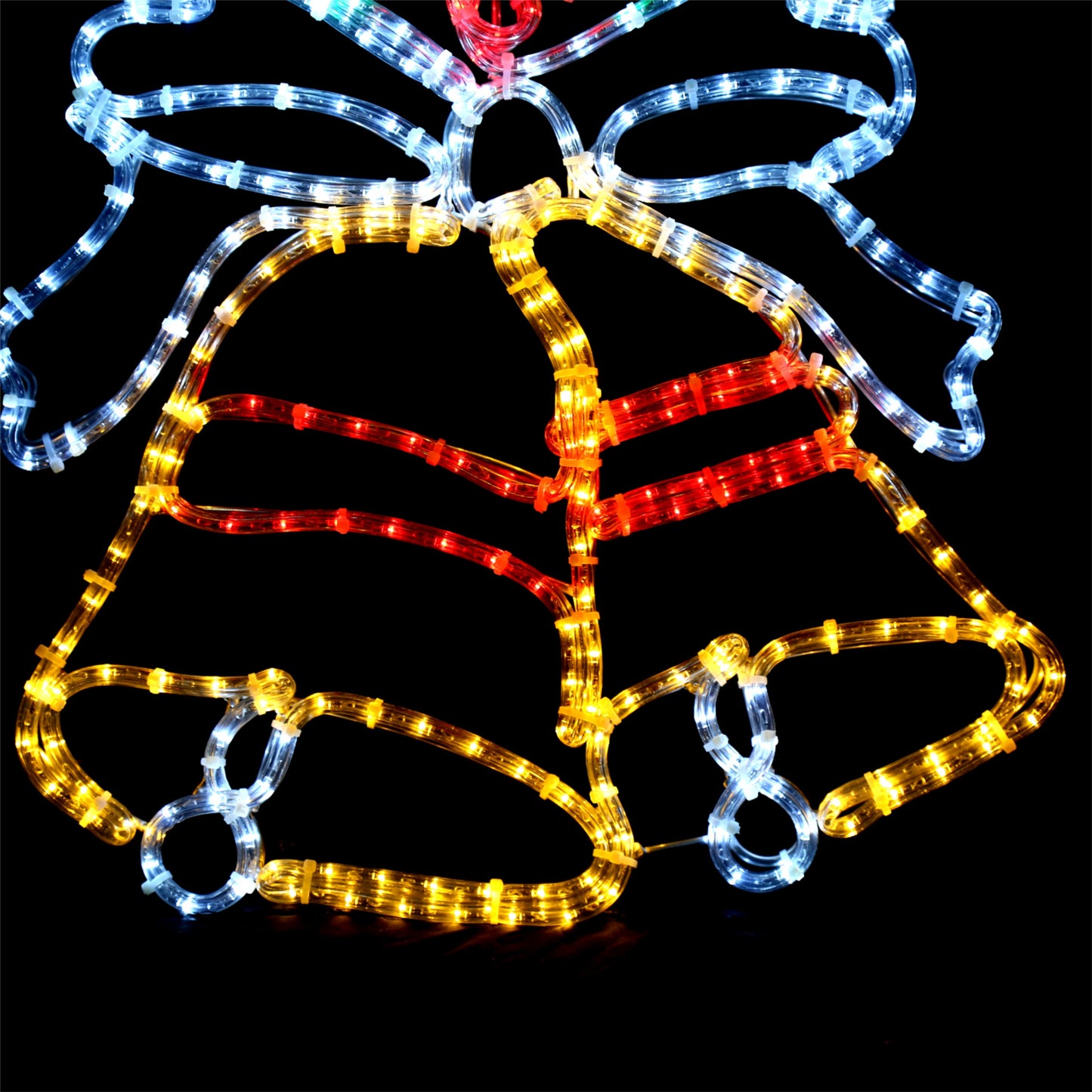 Bjelle - LED figur i mange farger 55x65cm