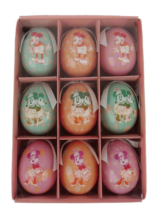 påske Disney Mikke Mus påskeegg, 9 stk (4,5 cm)