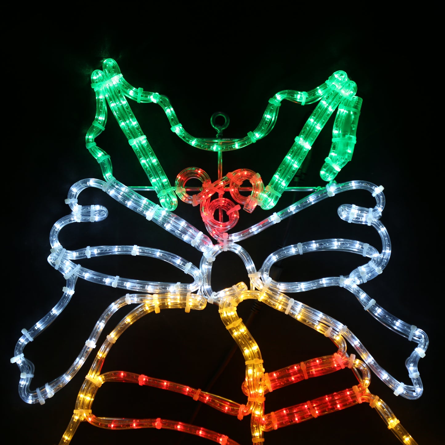 bjelle varmhvit led figur