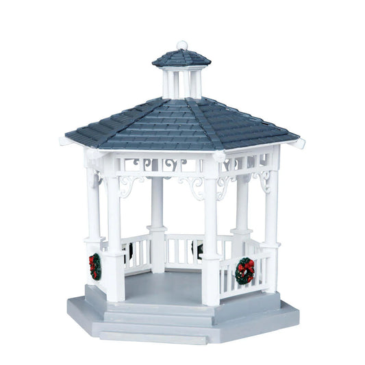 Paviljon til juleby - 14,5 x 16,3 x 11,4 cm