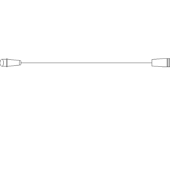 Koblingsledning 0,75 meter - forlenger mellom LED-figurer