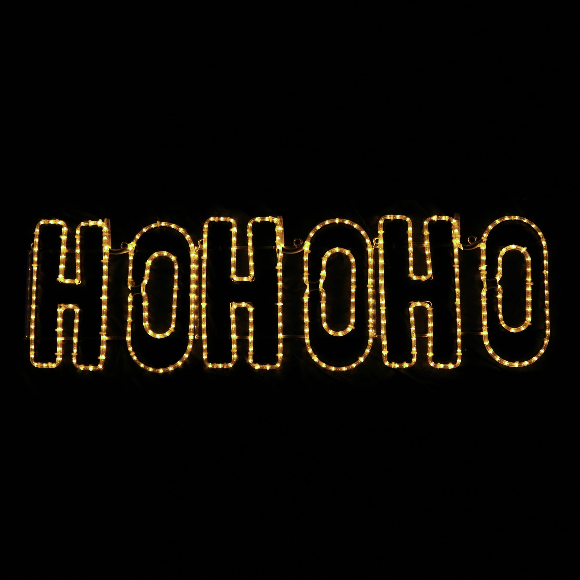 Julelys Ho HO ho - LED figur varmhvit