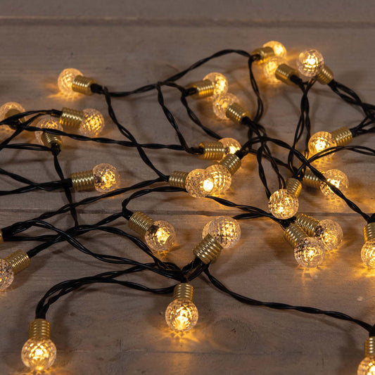 Lysslynge vintage 10 meter med - julelys