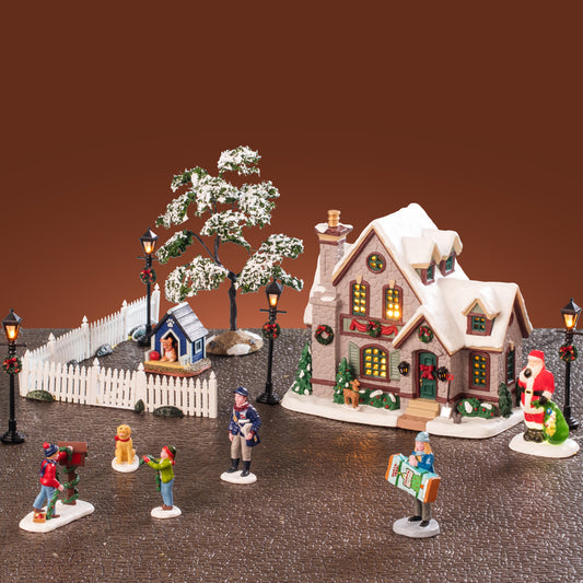 Startsett juleby fra Lemax - 23 deler