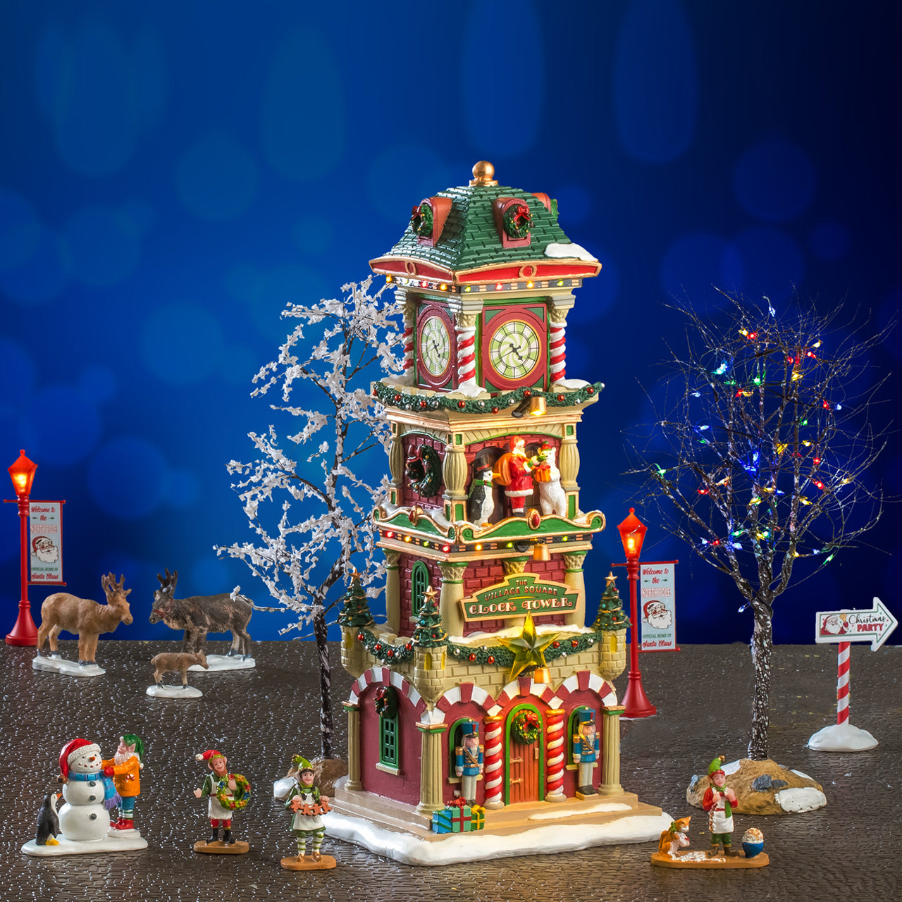 Klokketårn juleby
