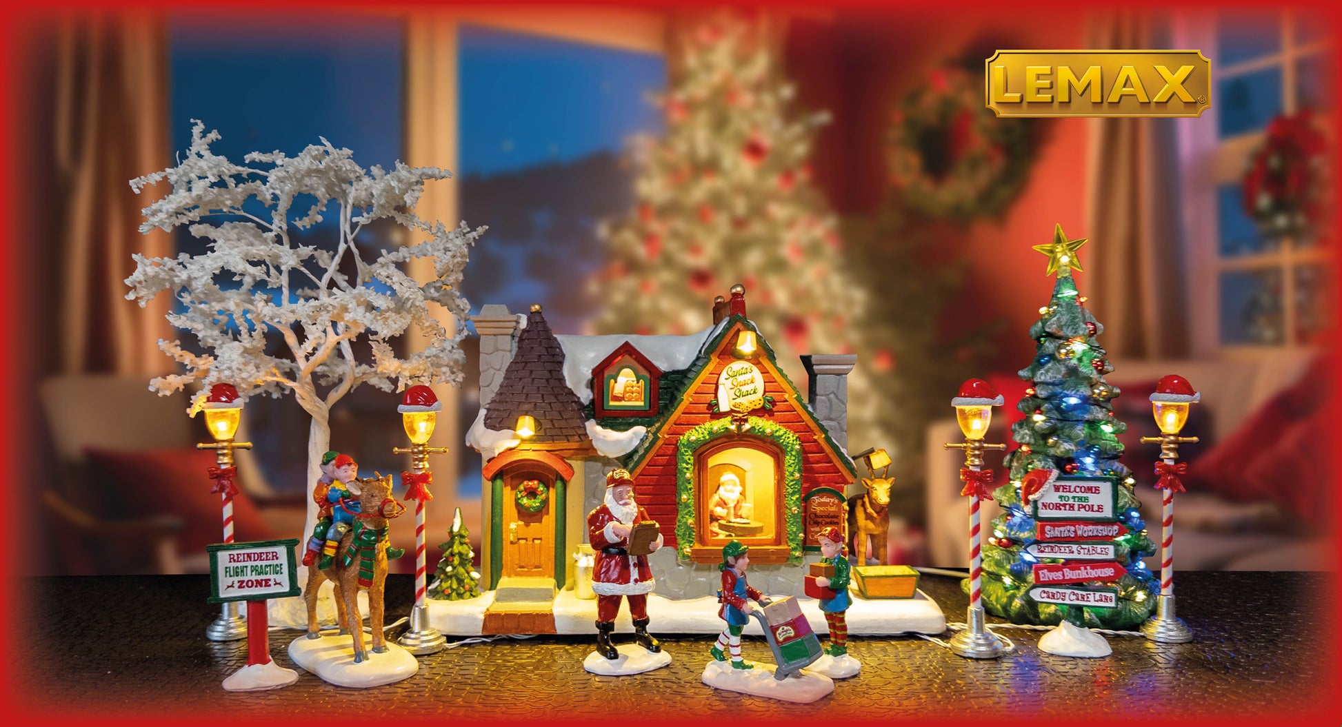 Juleby fra Lemax - figurer