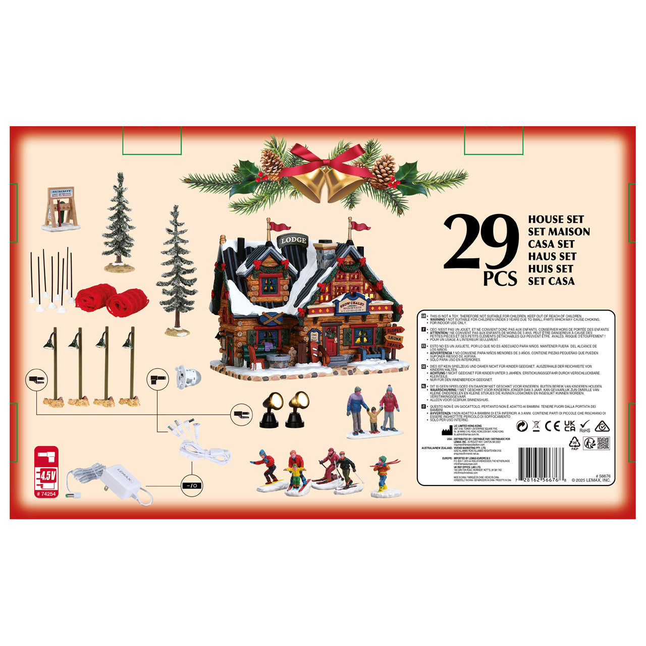 29 deler startsett juleby