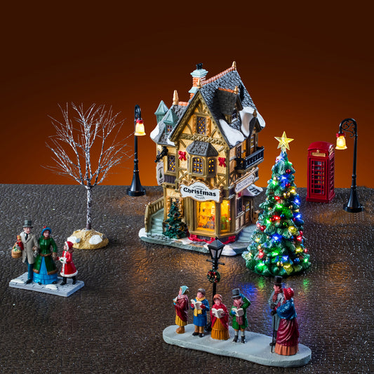 Juleby gavebutikk Lemax juletre og figurer