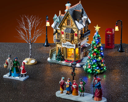 Julebutikk - startsett juleby - fra Lemax