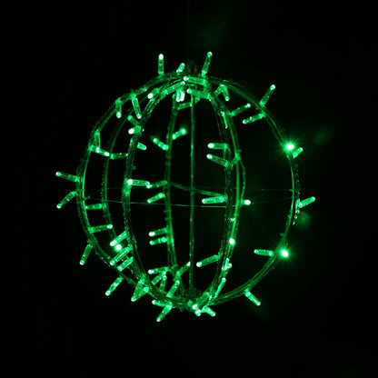 Lyskule 3D diameter 35cm grønn