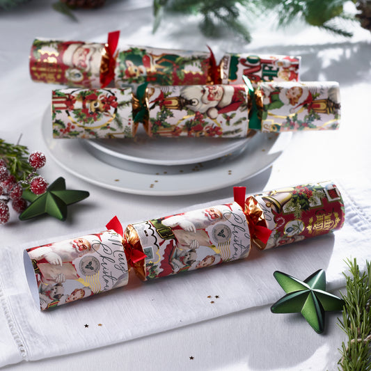 Time for Cheer retro smellbonbon med glade julenisser