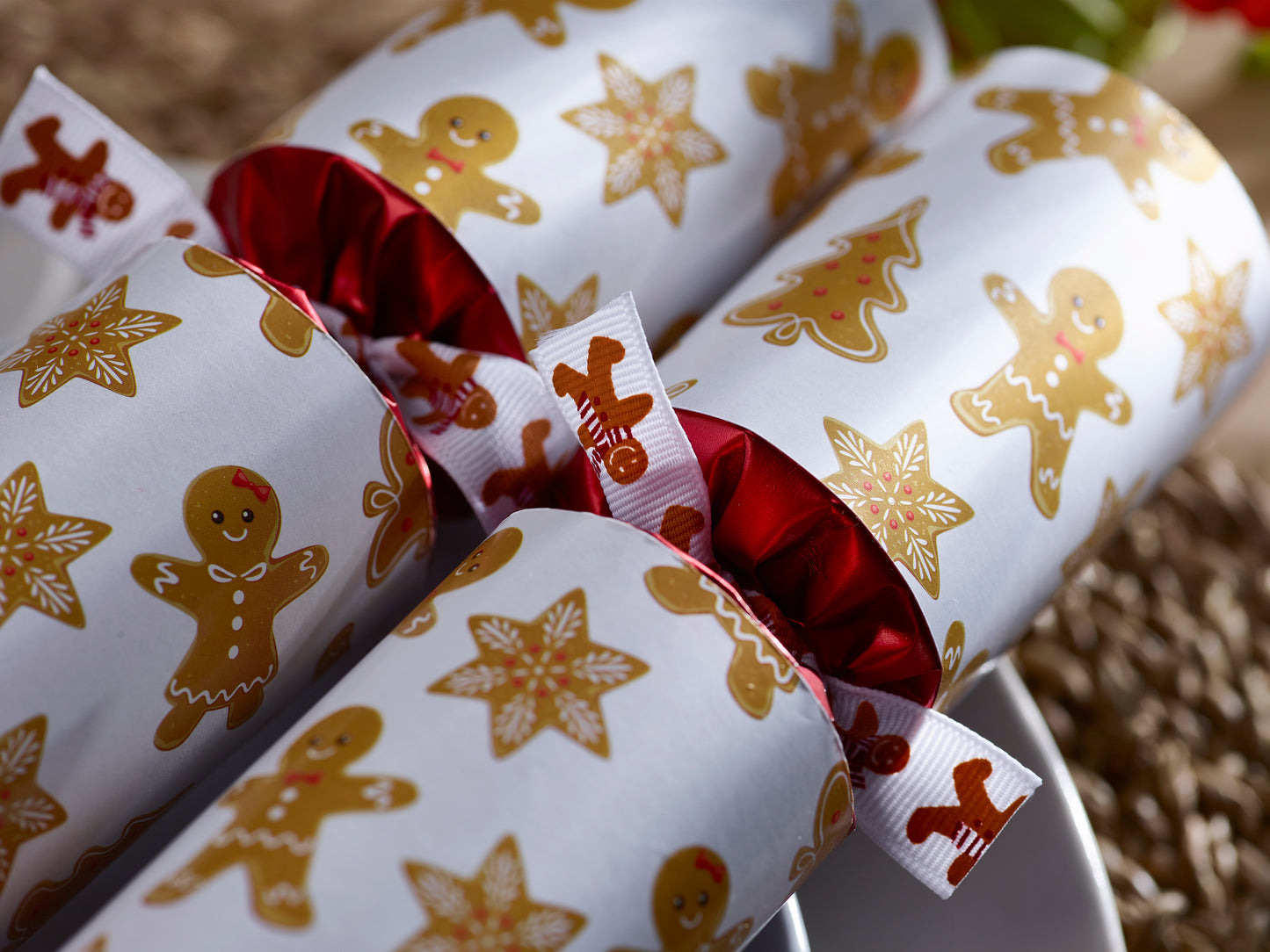 Gingerbread Charm 6-pakning smellbonbon med pepperkakedesign