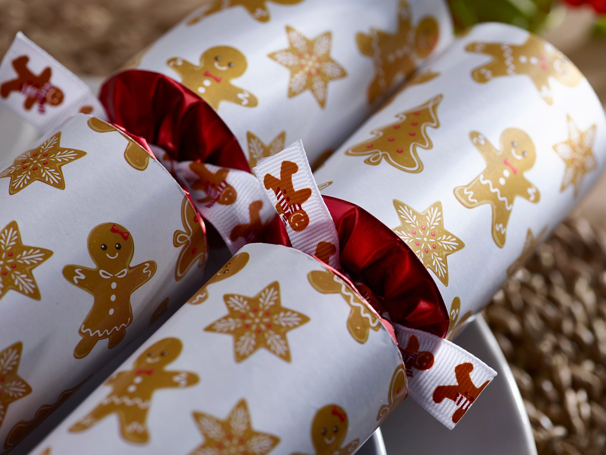 Gingerbread Charm 6-pakning smellbonbon med pepperkakedesign