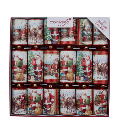 Christmas Eve Wishes 12-pakning smellbonbon med ulike nostalgiske julemotiver