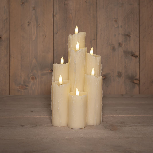 Flere voks kubbelys LED