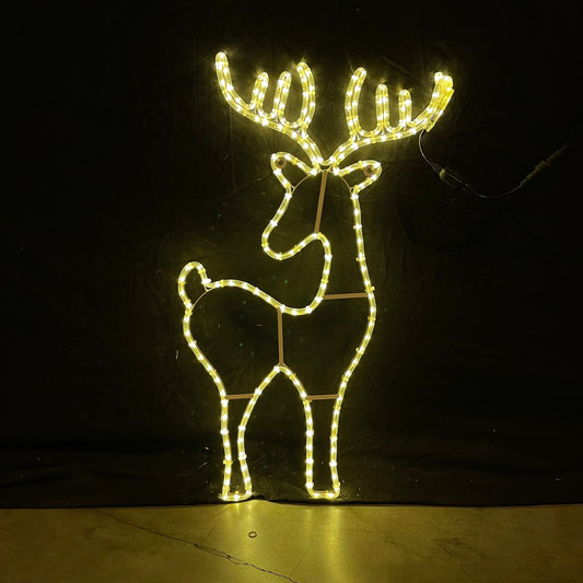 LED figur reinsdyr julebelysning
