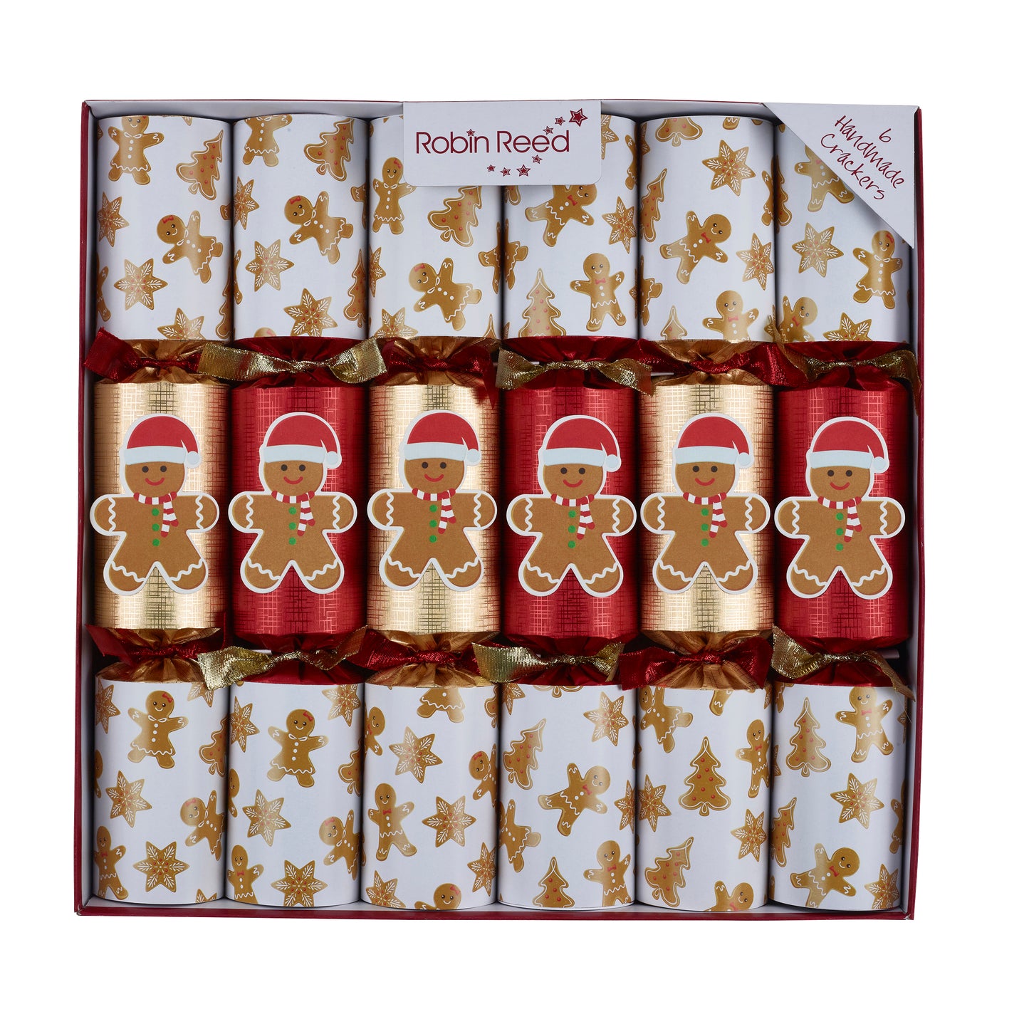 Gingerbread smellbonbon med klassisk pepperkakedesign dekor til middagsbord
