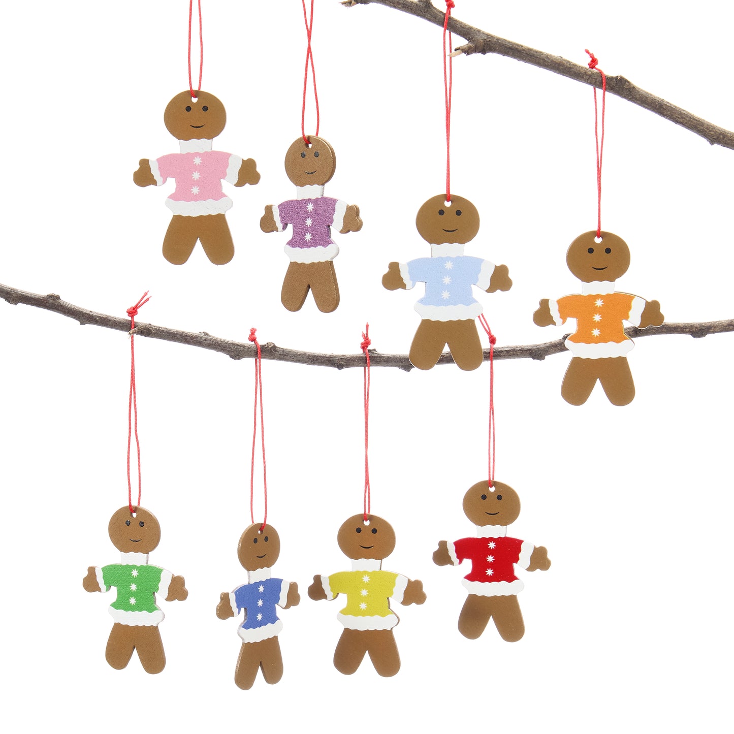 Gingerbread Charm smellbonbon med pepperkakefigurer til oppheng på juletre