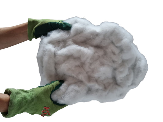 Snøbakgrunn til juleby som du kan forme selv - 100x60cm