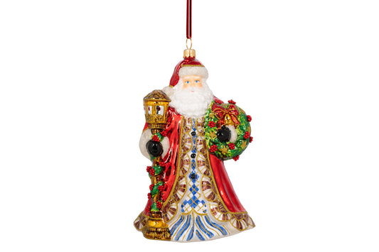 Glasspynt - julenissen - eksklusivt samleobjekt - Julelysbutikken.no