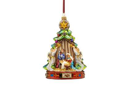 jesuskrybbe juletrepynt