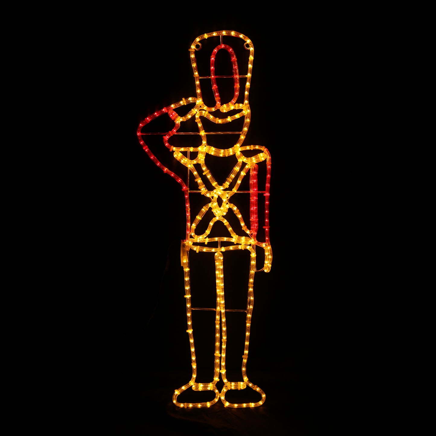 Tinnsoldat 40x115 LED figur julebelysning ute