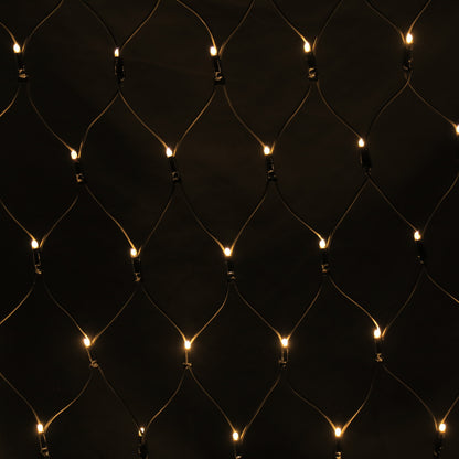 4X4M Lysnett IP44 m/gummikabel og 1152 LED-pærer