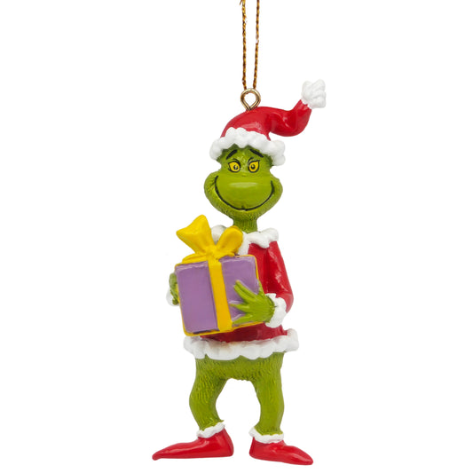Sett med 2 juletrepynt av The Grinch - Julelysbutikken.no