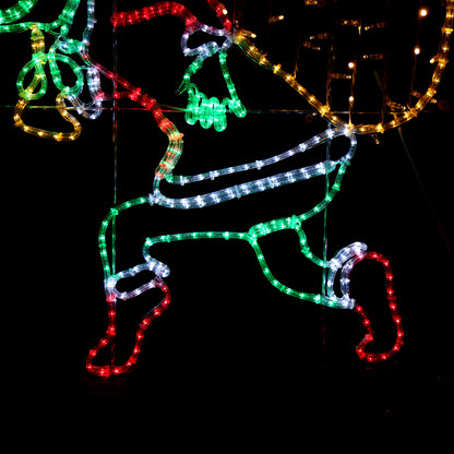 Grinch stjeler julegaver 90x120 cm