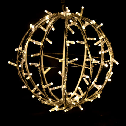Lyskule 3D diameter 35cm varmhvit