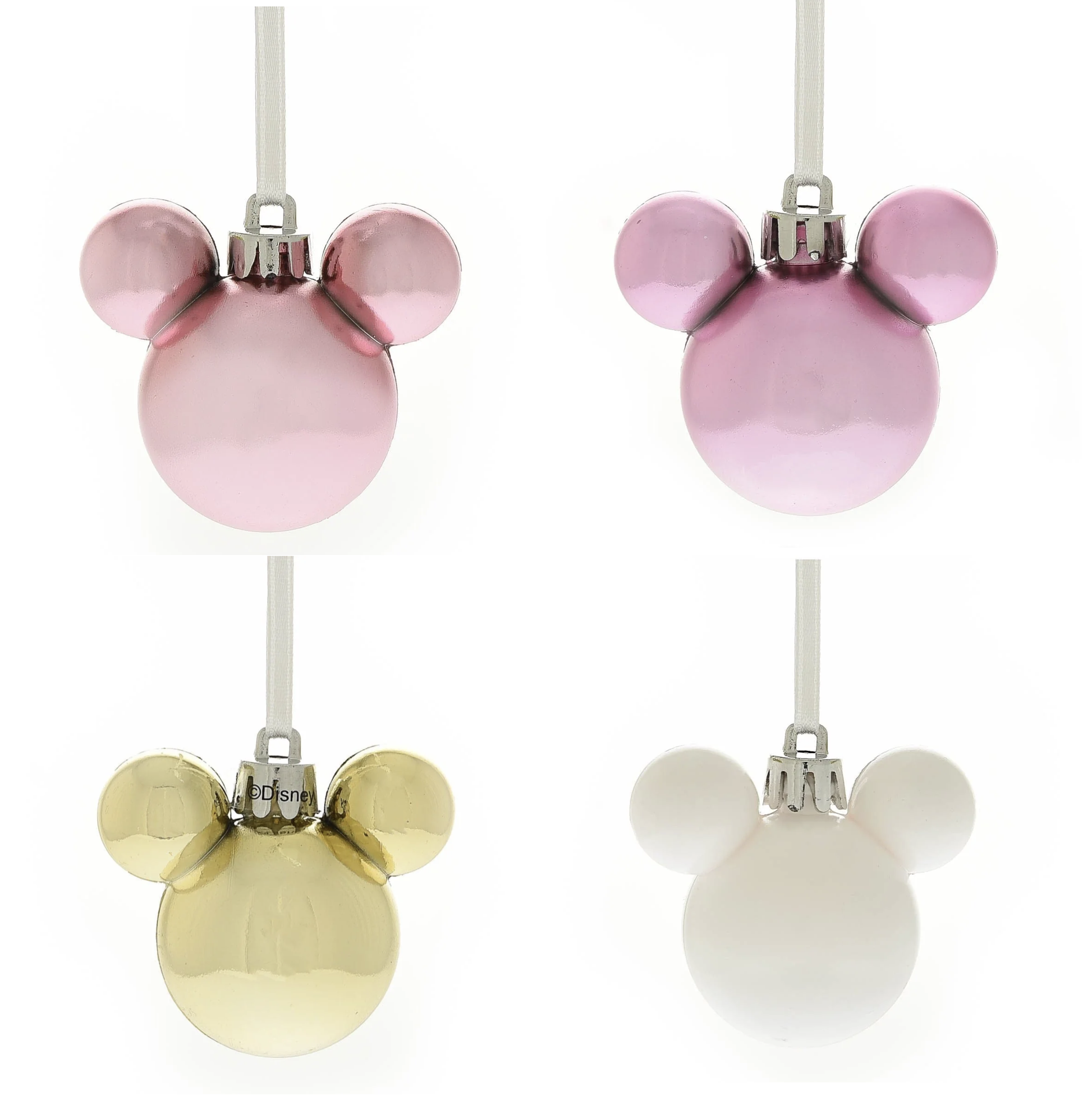 Disney julekuler - Mini Mikke Mus 8 stk (4 cm) - Juletrepynt.no