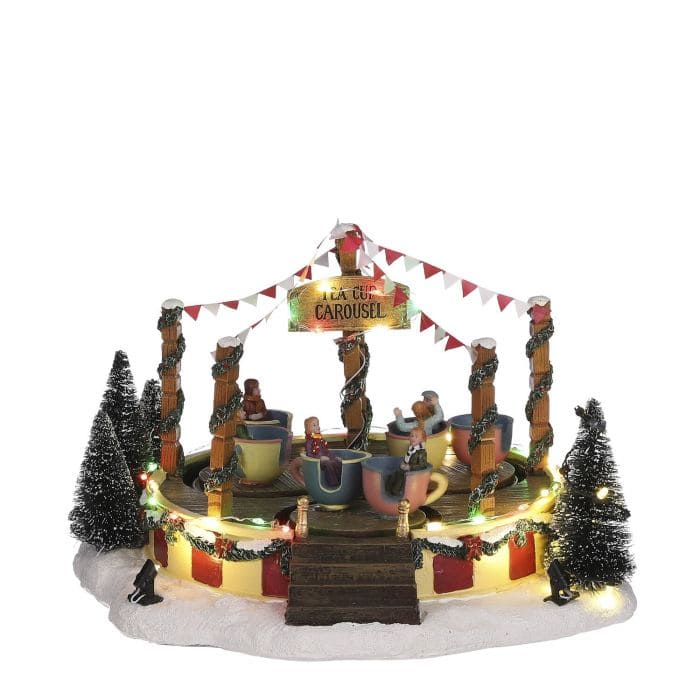 Tekopp karusell - Tivoli - juleby