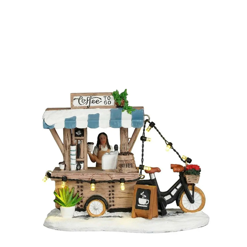 Kaffebar på moped - tilbehør juleby